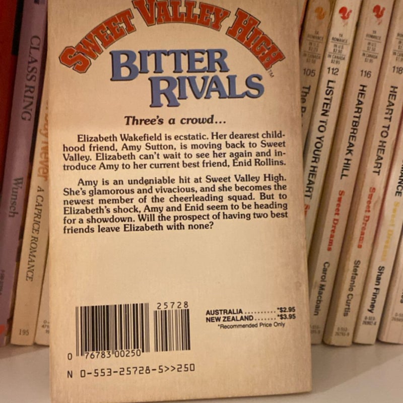 Bitter Rivals  Sweet Valley High