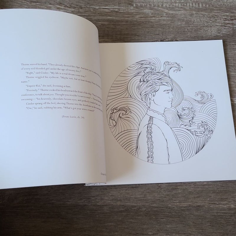 The Lunar Chronicles Coloring Book