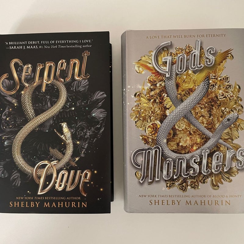 Serpent and Dove (#1 & #3 Set) 