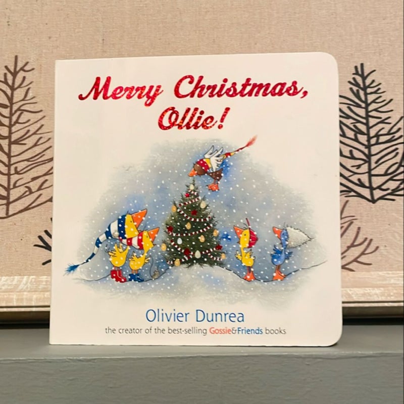 Merry Christmas, Ollie Board Book