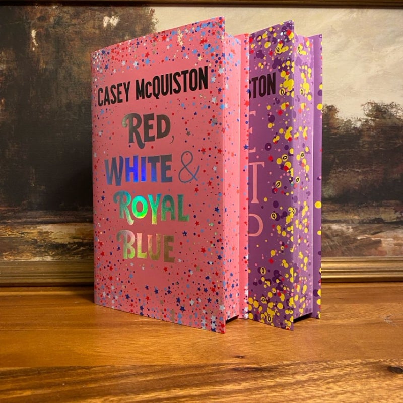 Illumicrate Editions of One Last Stop and Red hotsell White & Royal Blue