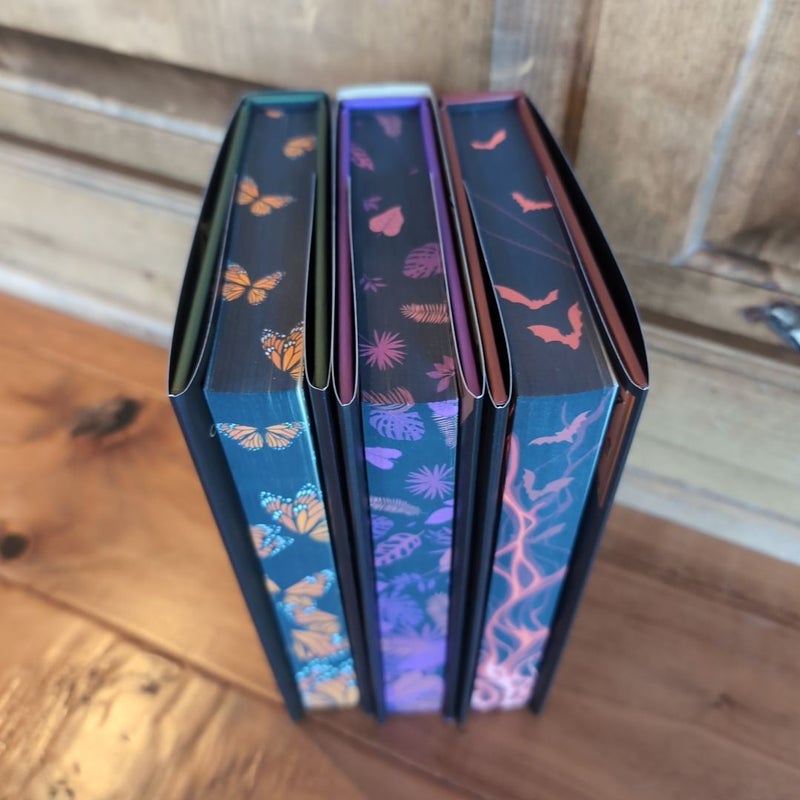 Poison Study books 1-3 Bookish Box Signed special edition 