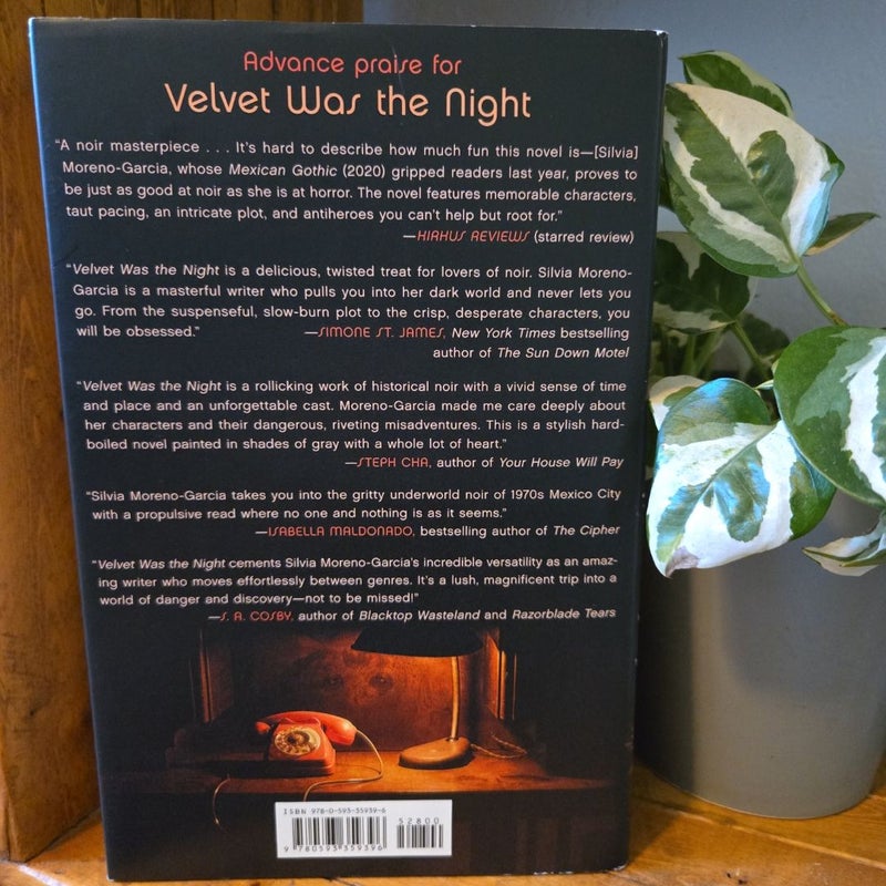 Velvet Was the Night-SIGNED