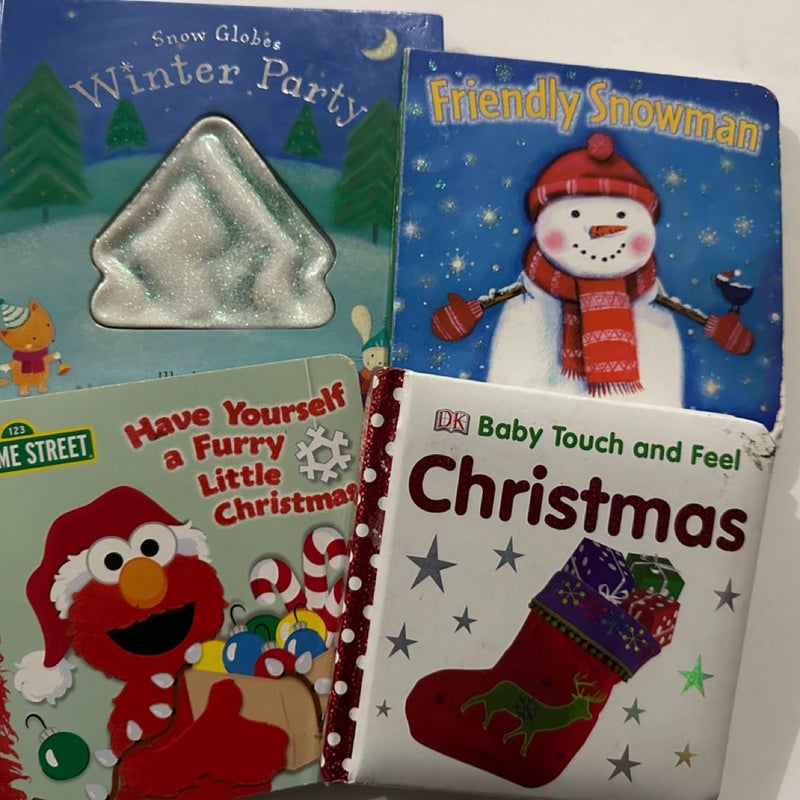 Christmas Board Book Set (4) 