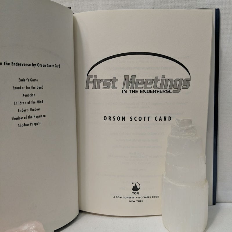 First Meetings