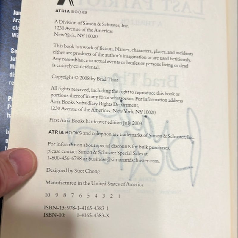 The Last Patriot (signed)