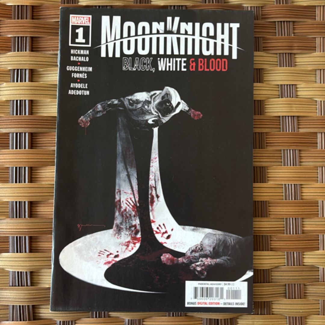 MoonKnight: Black, White & Blood