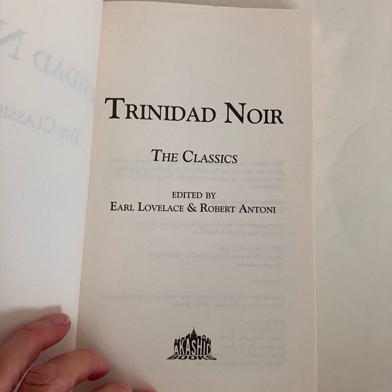 Trinidad Noir: the Classics