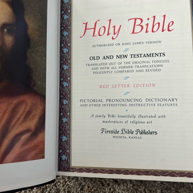 Holy Bible Family Record Edition