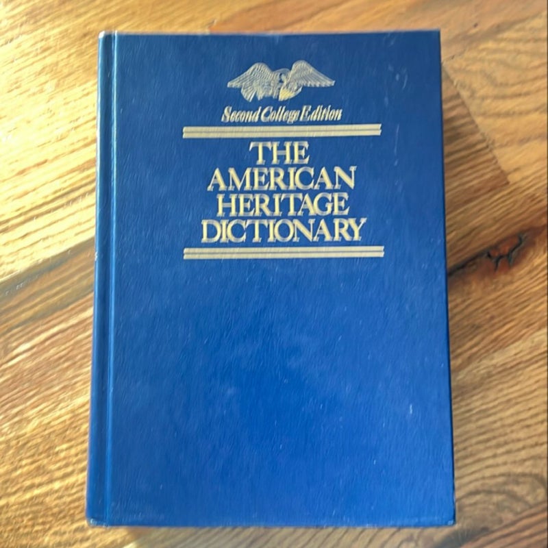 The American Heritage Dictionary of the English Language