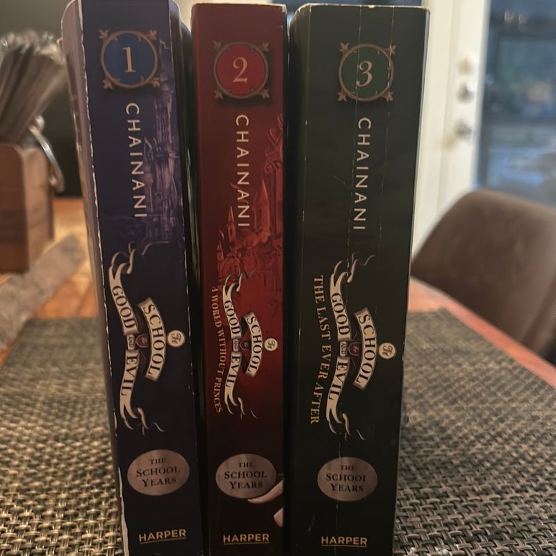 School for Good and Evil books 1-3