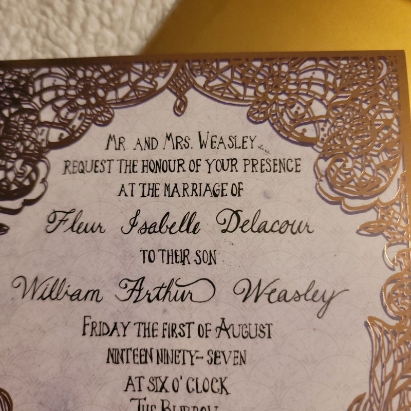 Fleur and Bill's Wedding Invite 