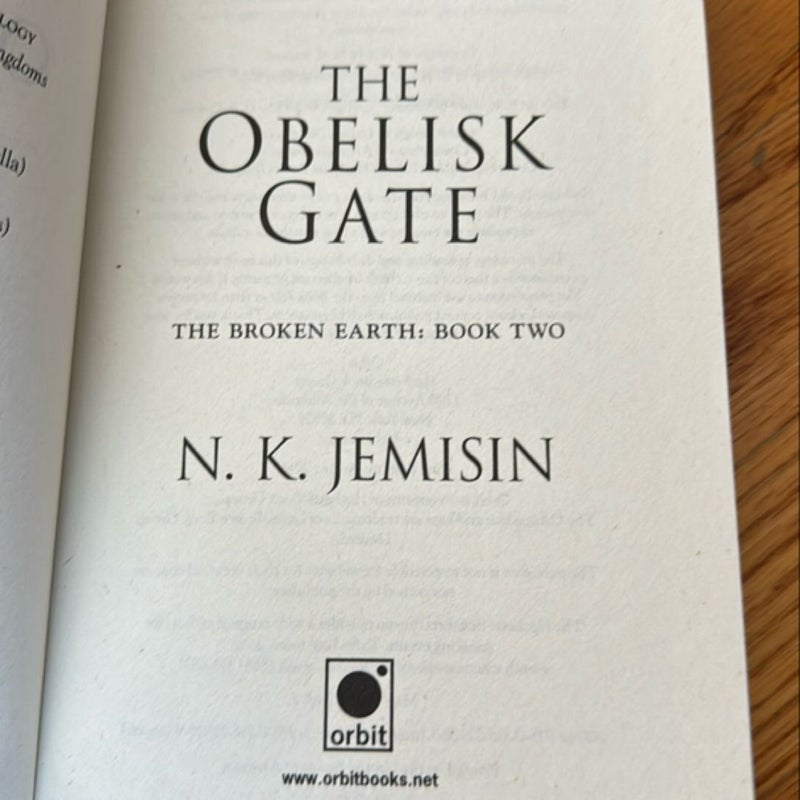 The Obelisk Gate