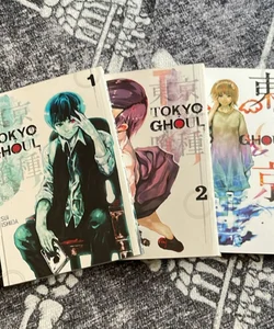 Tokyo Ghoul, Vol. 1, 2, 3