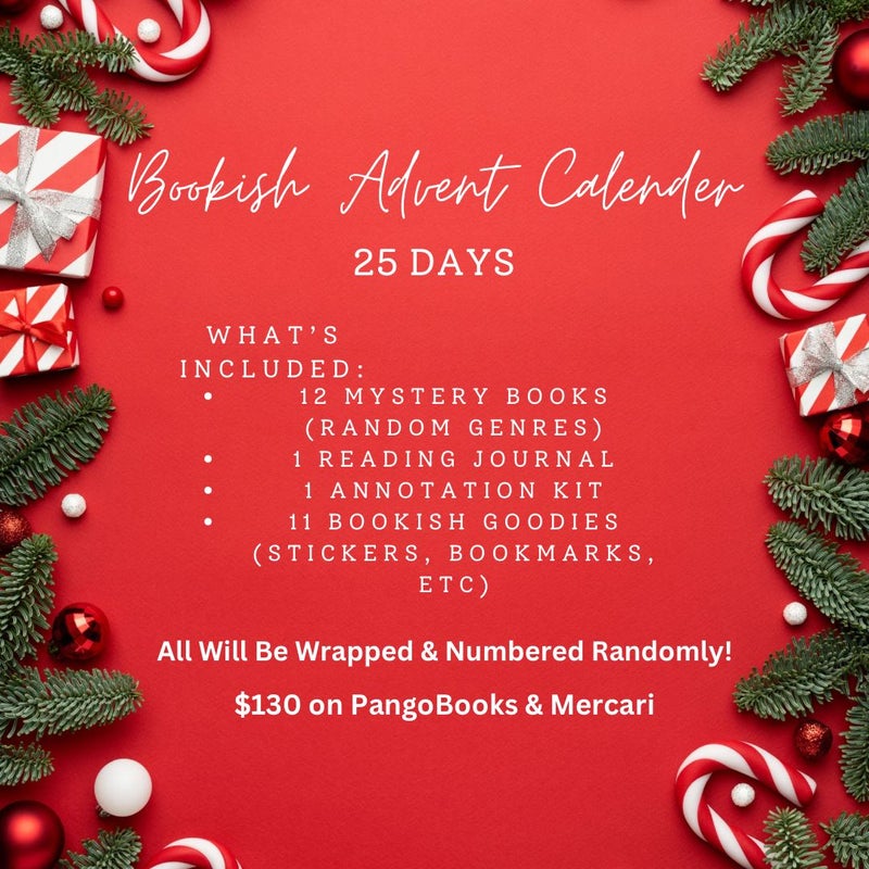 Bookish Advent Calendar - 25 Days