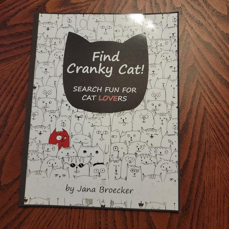 Find Cranky Cat! Search Fun for Cat Lovers