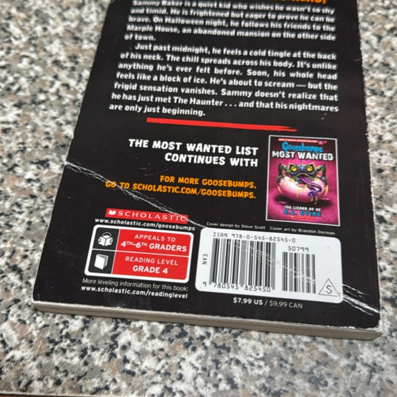Goosebumps most wanted The Haunter