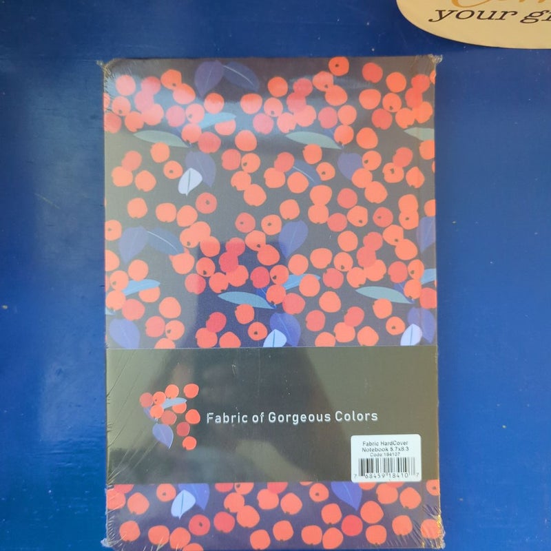 Fabric Floral journal