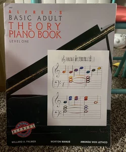 Alfred's Basic Adult Piano Course Theory, Bk 1