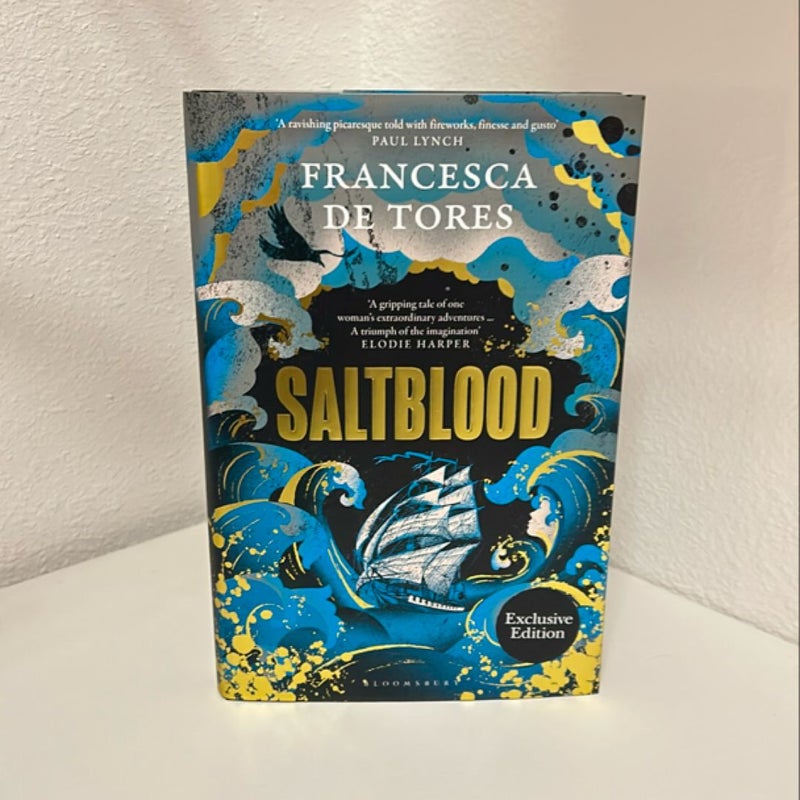 Saltblood - Bloomsbury Edition Sprayed Edges 