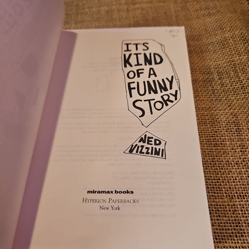 It's Kind of a Funny Story
