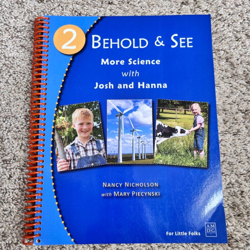 Behold and See Science Book