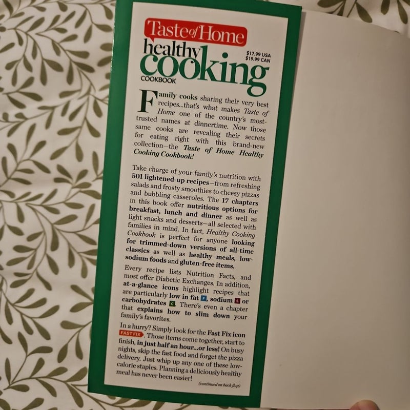 Taste of Home Healthy Cooking Cookbook