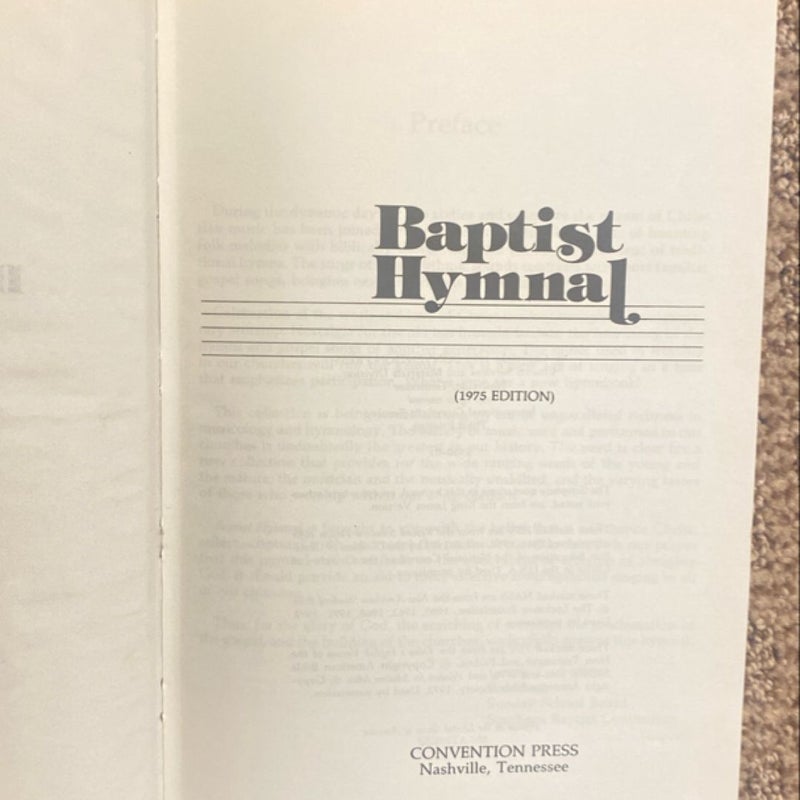 Baptist Hymnal 