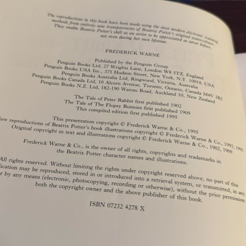 Tales of Peter Rabbit and the Flopsy Bunnies