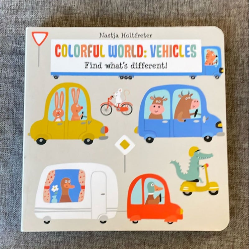 Colorful World : Vehicles