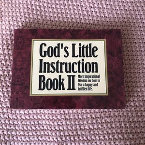 God's Little Instruction