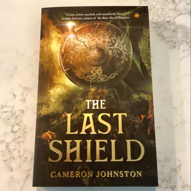 New! Signed! The Last Shield - Caffeine & Legends Book Box