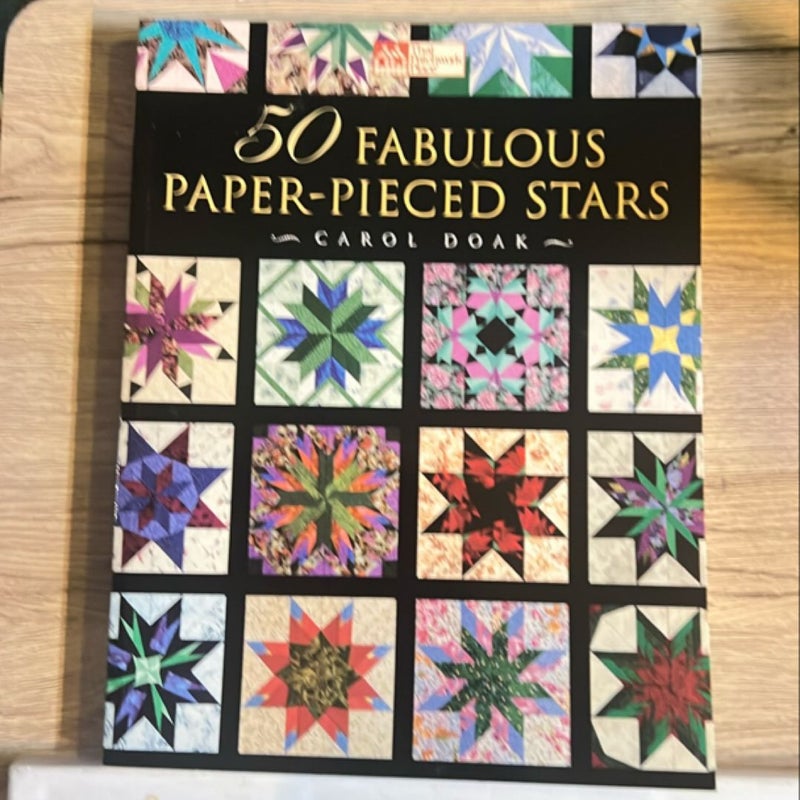 50 Fabulous Paper-Pieced Stars