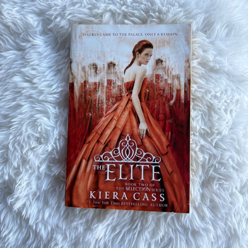 Three Paperbacks - The Selection Trilogy: The Selection, The Elite, & The One
