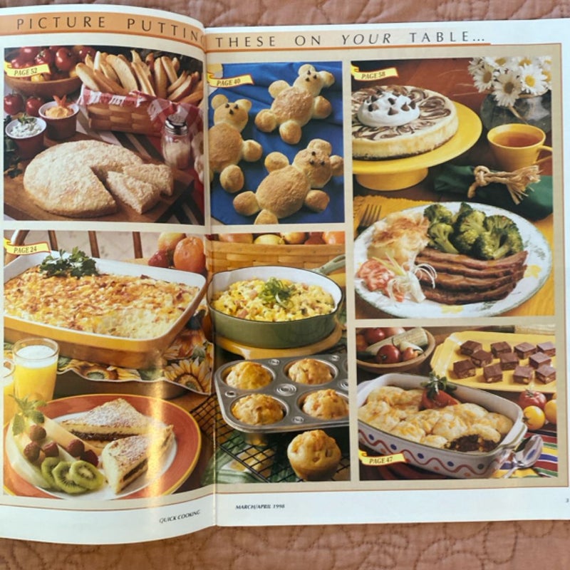 Taste of Home’s Quick Cooking (March/April 1998)