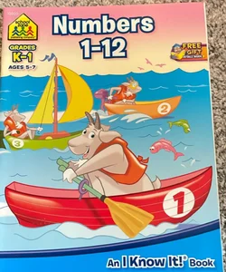 Numbers 1-12