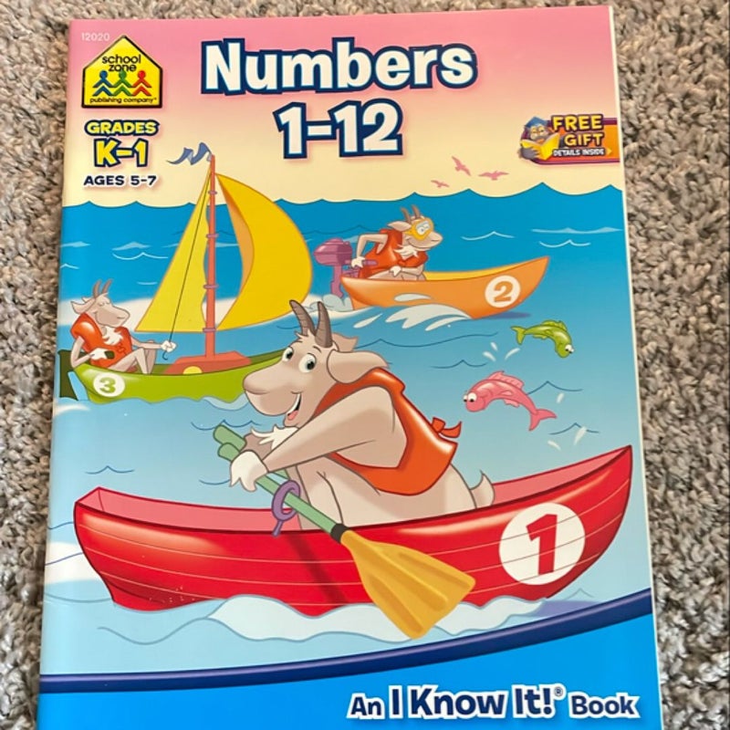 Numbers 1-12