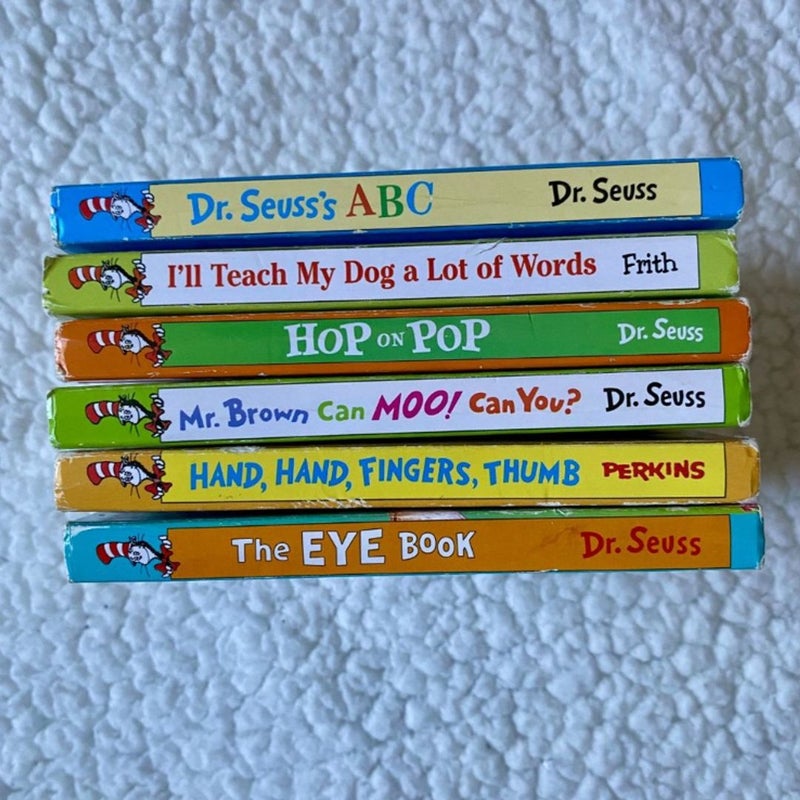 Dr. Seuss set of 6 bright and early board books 