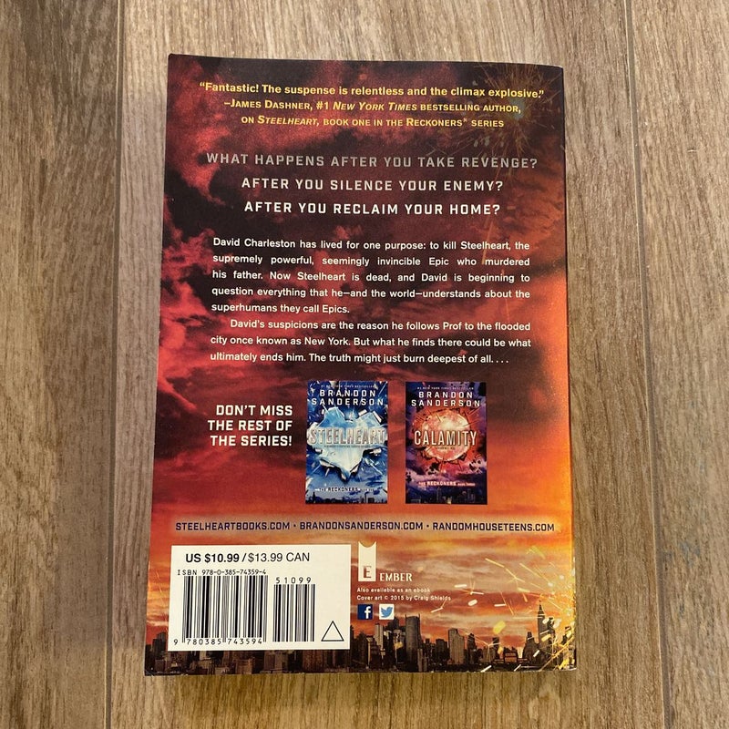 The Reckoners Trilogy (Steelheart, Firefight, Calamity)