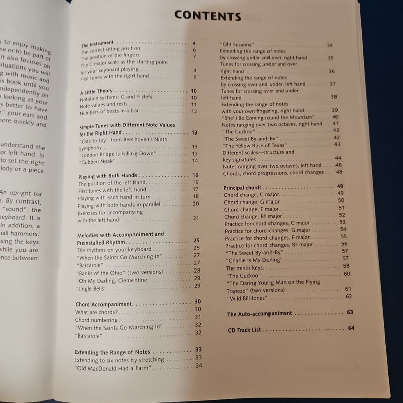 KEYBOARD Basics w/Practice CD