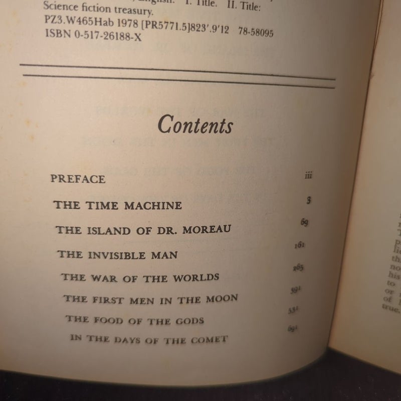 The Complete Science Fiction Treasury of H.G. Wells