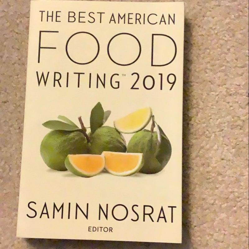 The Best American Food Writing 2019