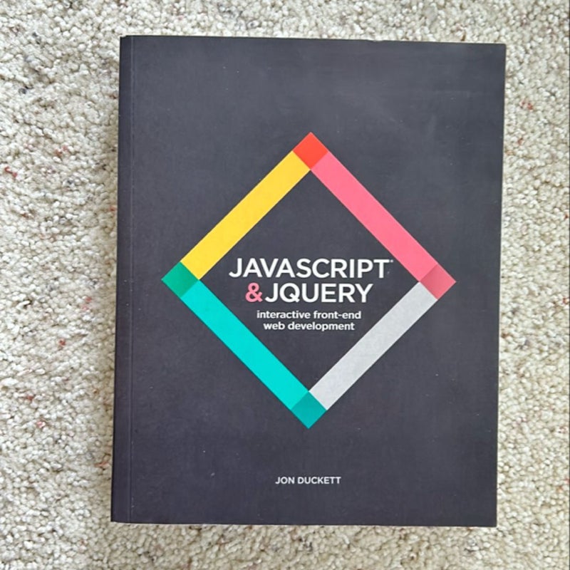 JavaScript and JQuery