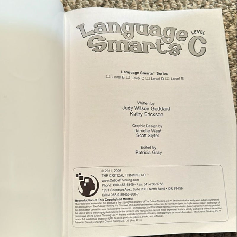 Grade 2: Language Smarts Level C (Color), Math, Time and Money