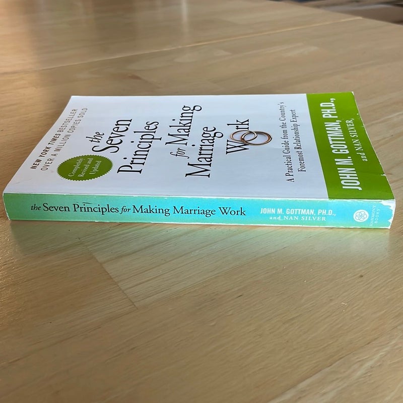The Seven Principles for Making Marriage Work