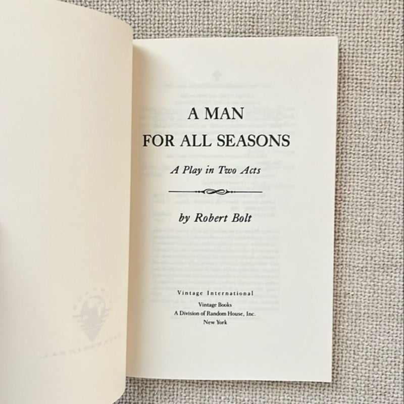 A Man for All Seasons