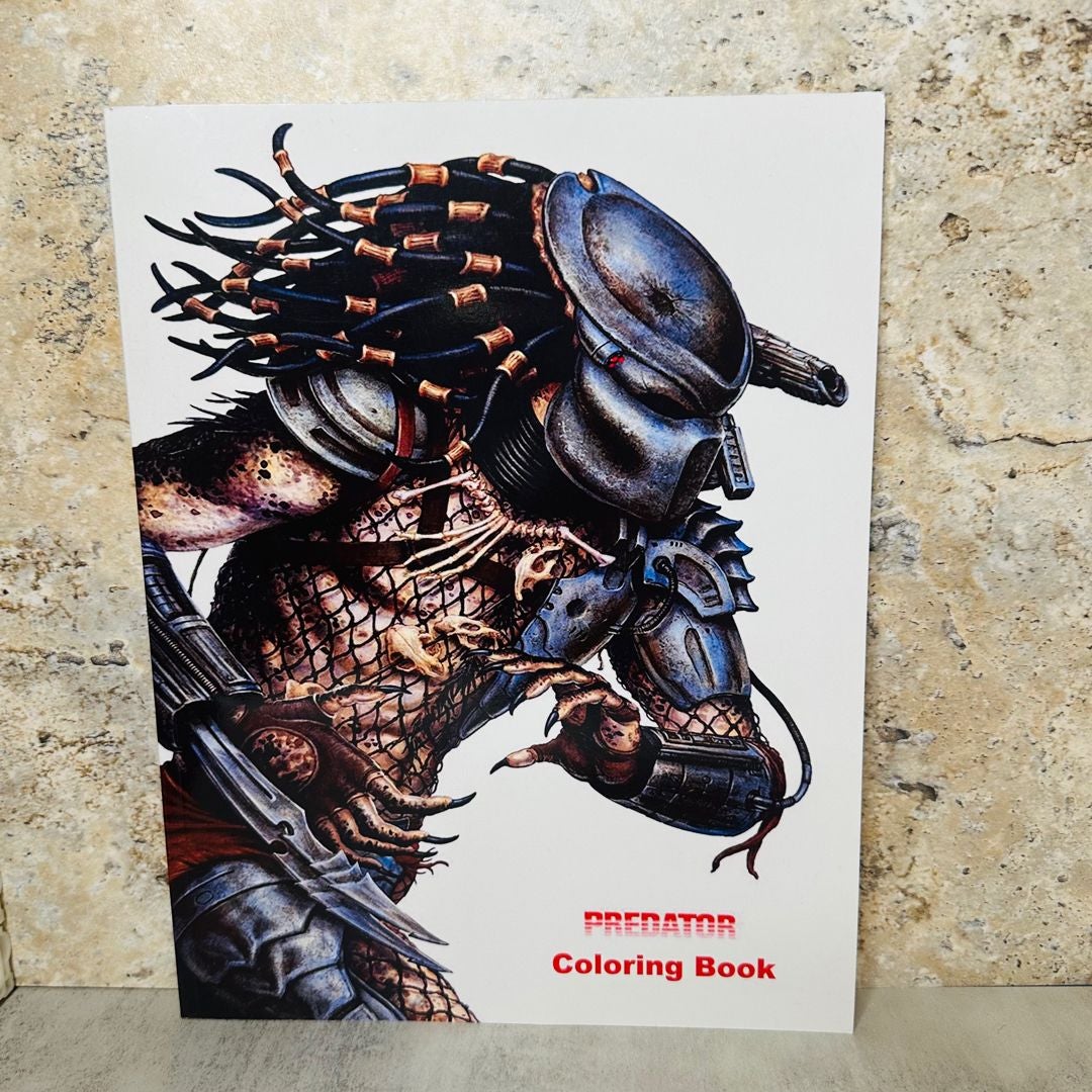Predator Coloring Book by Linda Johnson