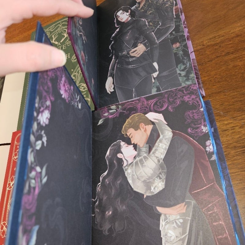 HAND SIGNED* Fairyloot Fate & Flame Series