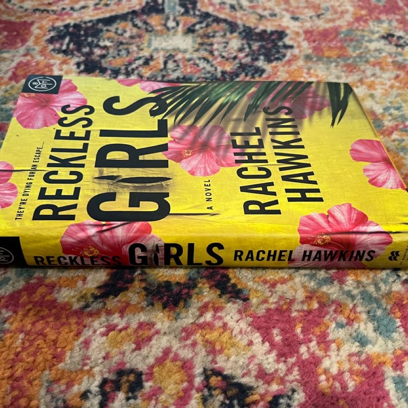 Reckless Girls : A Novel by Rachel Hawkins (2022, Hardcover) BOTM VERY GOOD