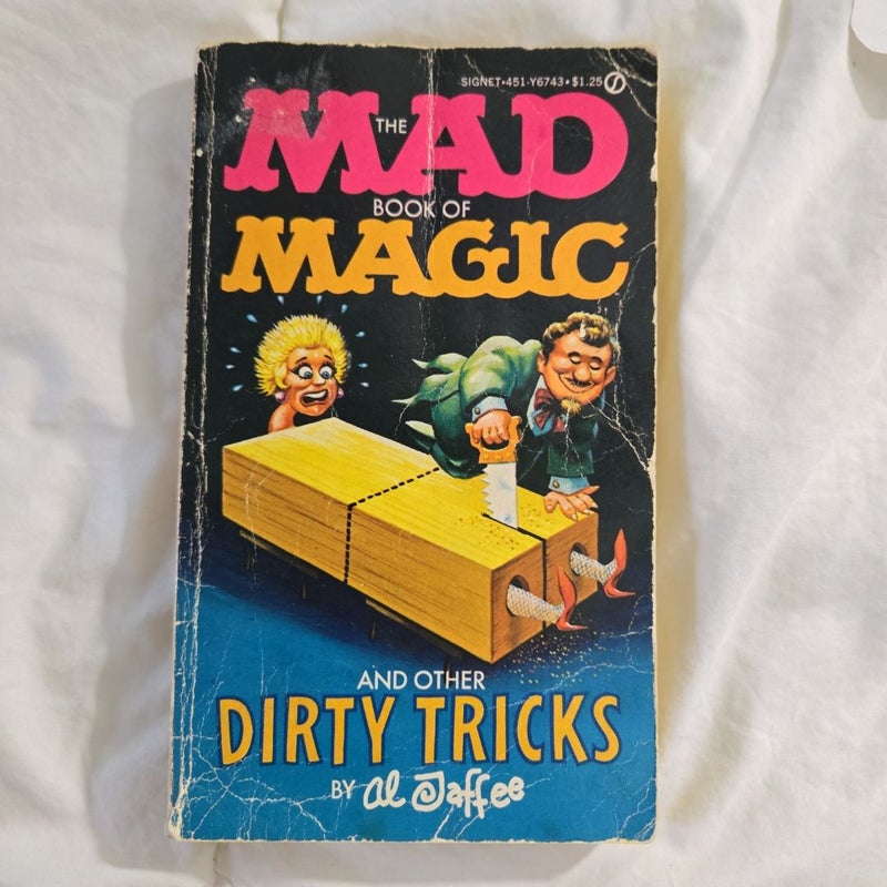 Mad Book of Magic Al Jaffee humor cartoons vintage paperback 1970